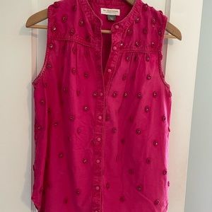 Fun, dressed up tank top